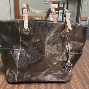 Michael Kors vinyl tote